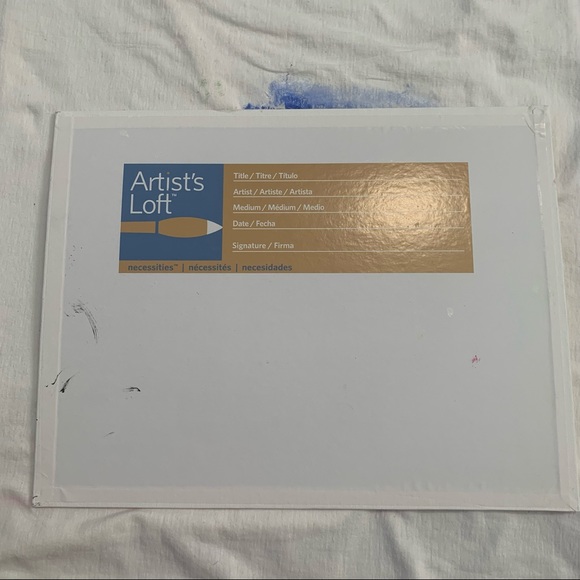 Abstract Floral Canvas Painting Original Acrylic - Picture 9 of 10